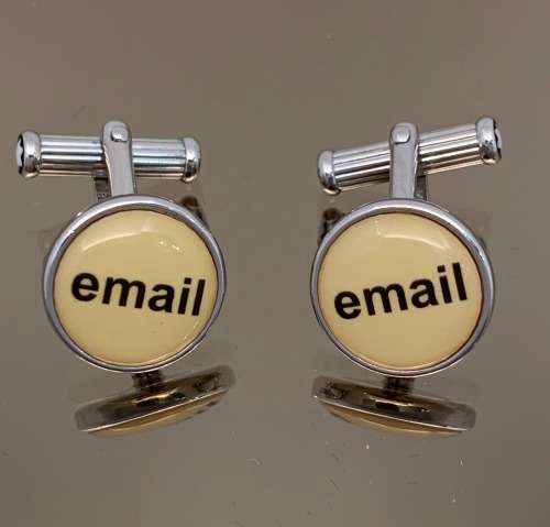 Stainless steel cufflinks
