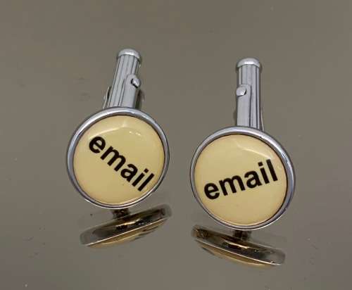 Stainless steel cufflinks