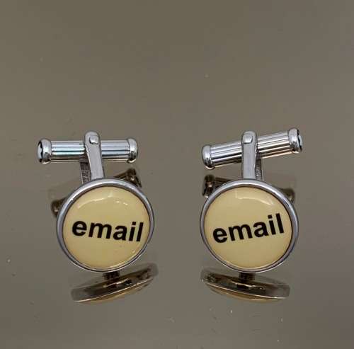 Stainless steel cufflinks