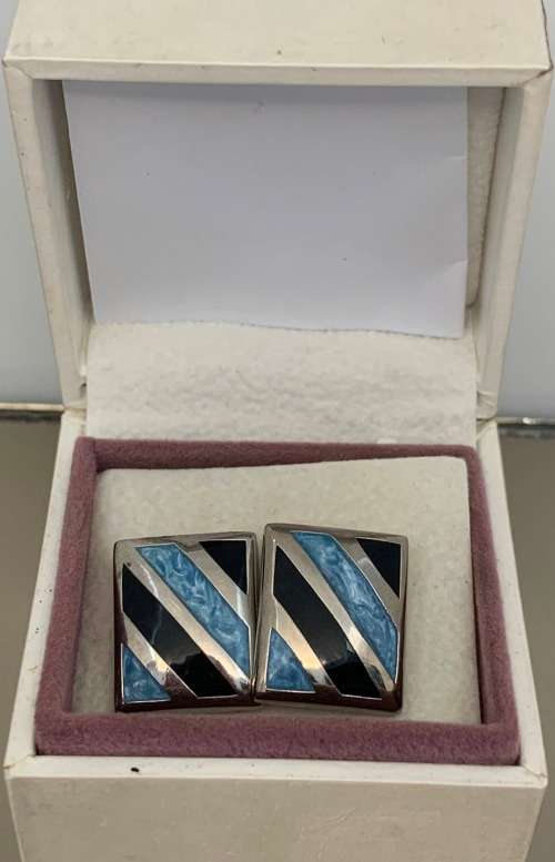 Stainless Mens cufflinks