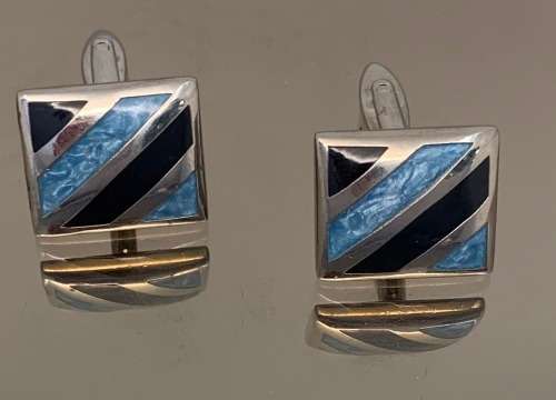Stainless Mens cufflinks