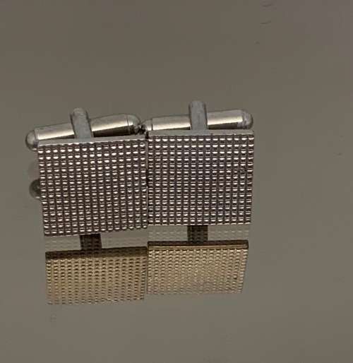Stainless steel cufflinks for men