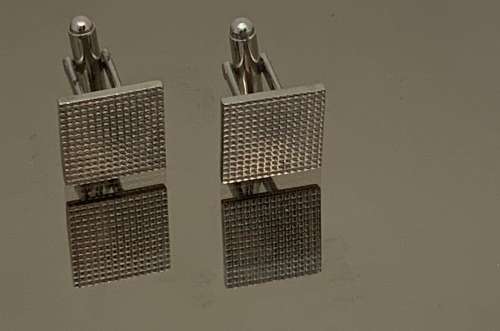 Stainless steel cufflinks for men