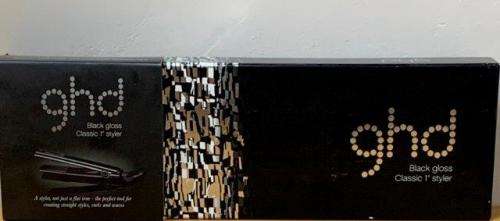 GHD Black Gloss Classic 1inch Styler