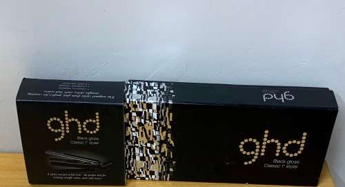 GHD Black Gloss Classic 1inch Styler
