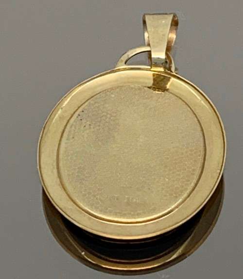 9ct ( 4gram) Yellow Gold Star Sign (Libra) Pendent
