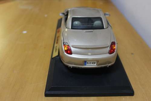 Collectible mini Maisto Lexus SC430 - not in mint condition - can be used for spare parts