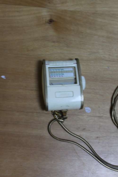1950`s analog light meter