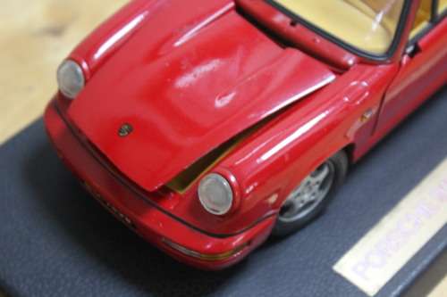 Porche 911 Carera 4 cabriolet car model, not in mint condition, can be used for spar parts
