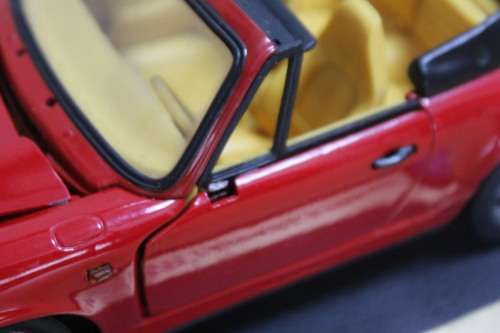 Porche 911 Carera 4 cabriolet car model, not in mint condition, can be used for spar parts