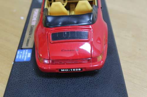 Porche 911 Carera 4 cabriolet car model, not in mint condition, can be used for spar parts
