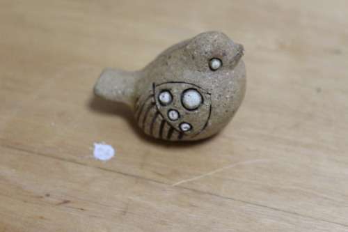 Clay Stone Bird