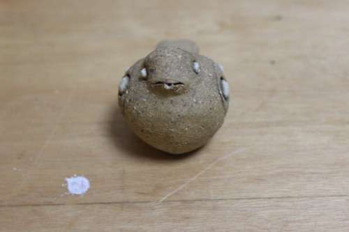 Clay Stone Bird