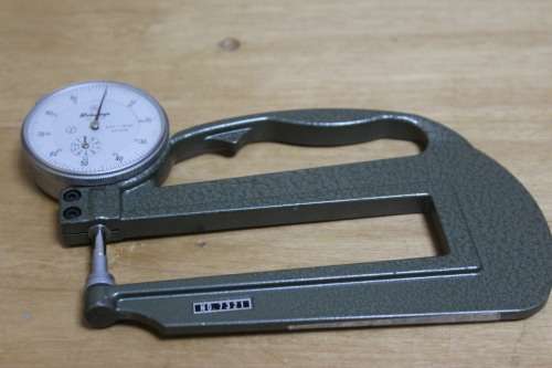 Mitutoyo Leather Thickness Gauge