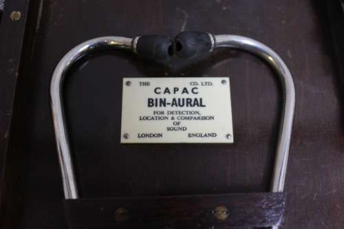 Vintage Capac Binaureal 7034 sieres set of car stethoscope in oak case