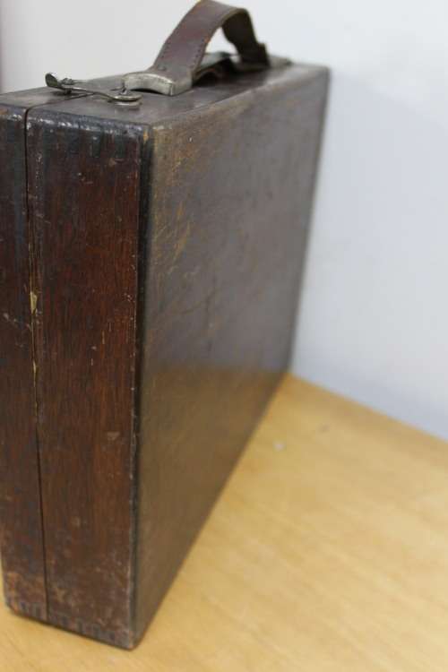 Vintage Capac Binaureal 7034 sieres set of car stethoscope in oak case