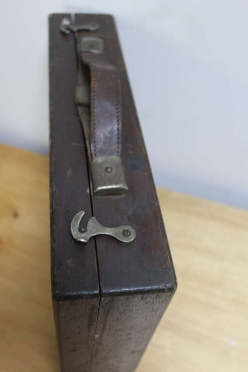 Vintage Capac Binaureal 7034 sieres set of car stethoscope in oak case