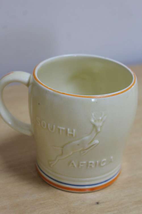 Collectible Coffee mug of the Royal`s visit to SA in 1947