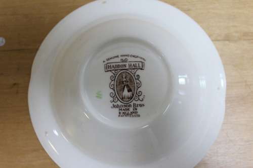 Johnson Bros Haddon Hall set of 6 piece Serving China bowl Set