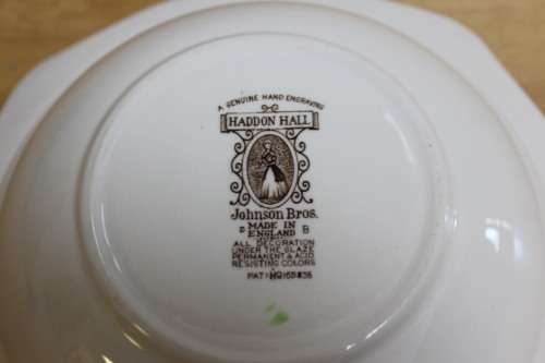 Johnson Bros Haddon Hall set of 6 piece Serving China bowl Set