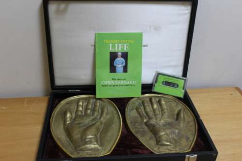 Chris Barnard`s Hands (Heart Surgeon Extraordinaire) made of bronze Limited Edition No.17
