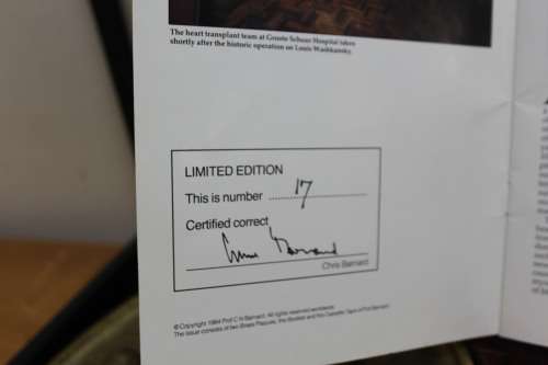 Chris Barnard`s Hands (Heart Surgeon Extraordinaire) made of bronze Limited Edition No.17