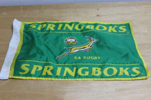Collectible Small Springbok Rugby Flag
