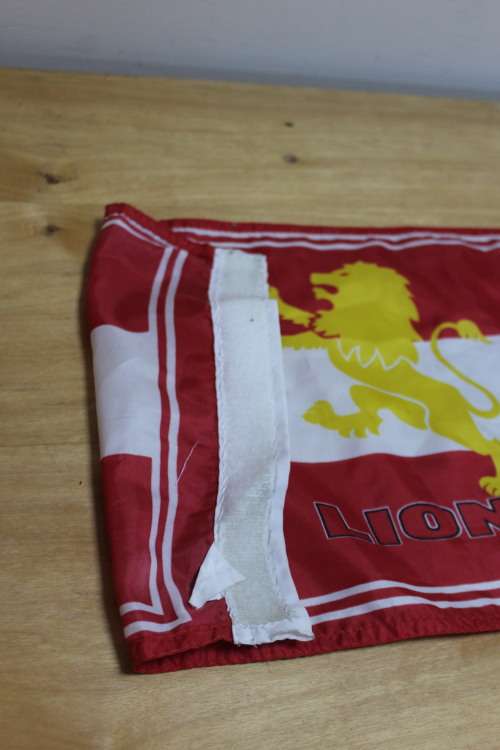 Collectible Small Lions Rugby Flag