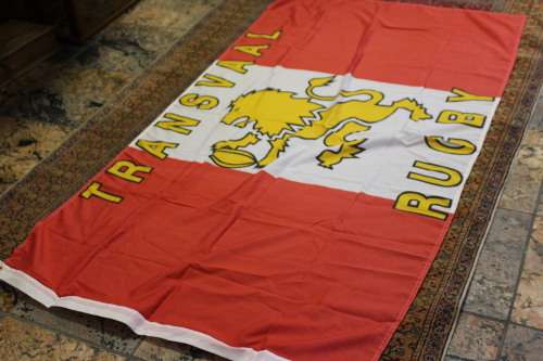 Collectible Large Transvaal Rugby Flag