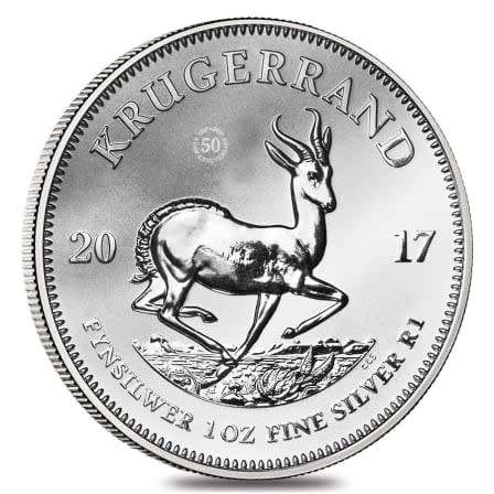 2017 1 oz fine silver krugerrand