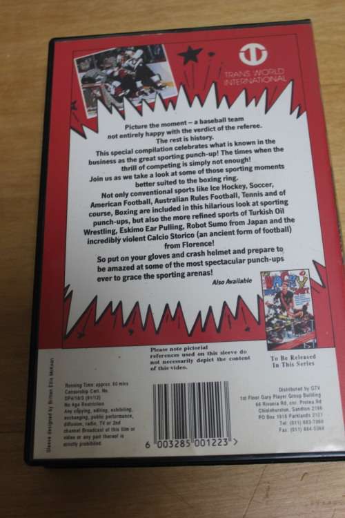 Collectible Greatest Sporting Punch Back Video