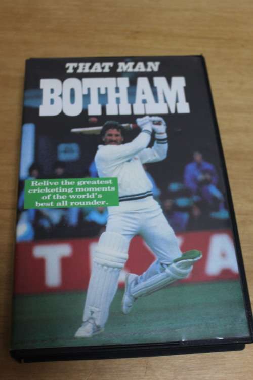 Collectible That Man Botham on VHS Video