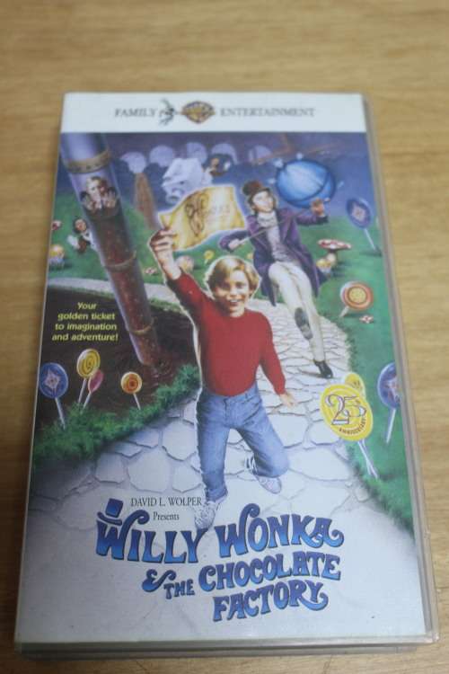 Collectible Willy Wonka and The Chocolate Factory on VHS Video