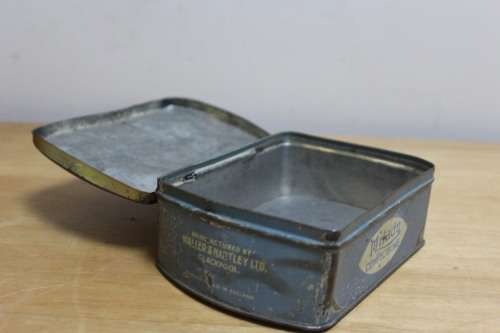 Collectible Vintage Milady Confections - Manufactured by Waller and Hartley Ltd Tin