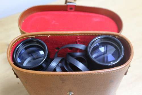 Zenith 10x50 Binoculars in case