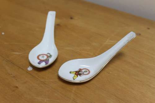 2 x Asian(Chinese) Spoons