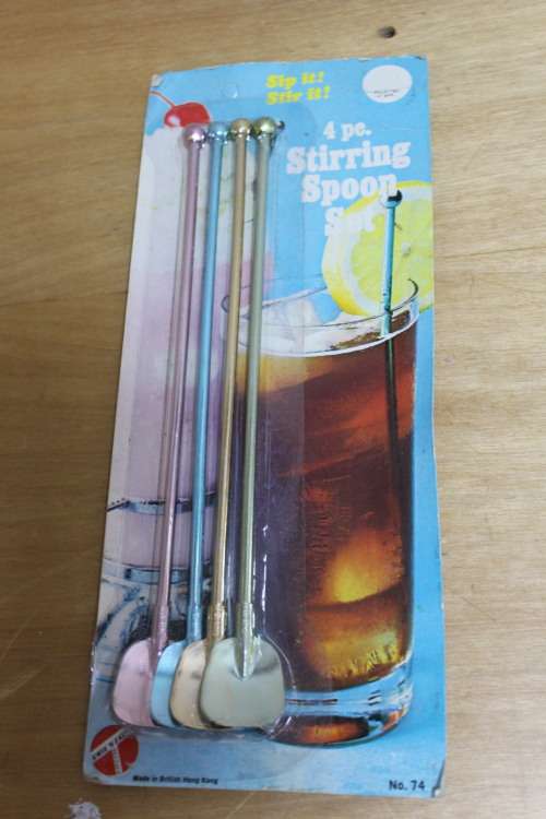 Swivel sticks for drinks