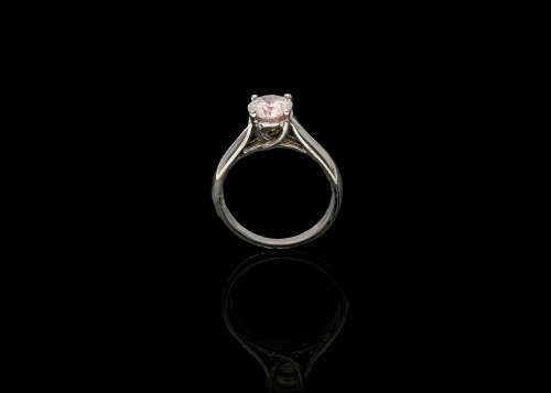 3.3 grams 14 carat White Gold 1.06ct J I3 Diamond Solitaire Engagement Ring with GIA cert