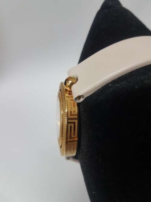 Authenticated Versace Ladies Watch with a Mother-of-Pearl face