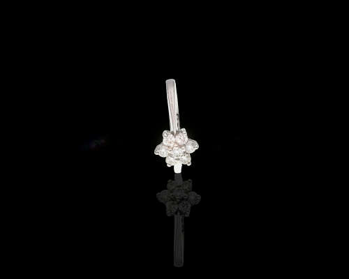 3.5 grams 18 carat White Gold, Diamond Engagement Ring