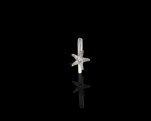 4.3 grams 18 carat White Gold Diamond Cocktail Ring
