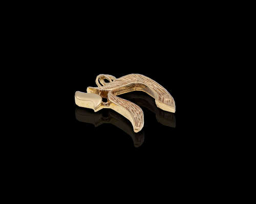 5.4 grams 9 carat Yellow Gold Chai Pendant