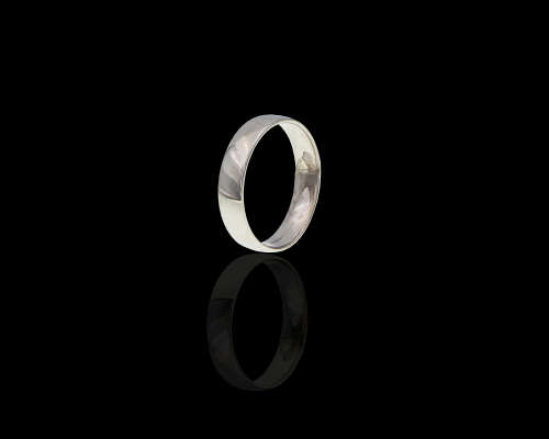 5.5 grams Platinum Browns Unisex Wedding Ring