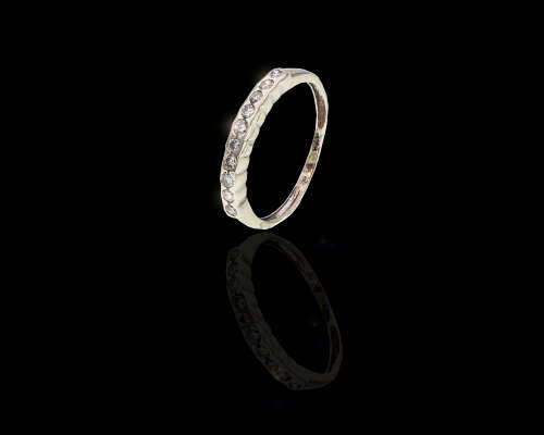 White Gold Diamond Engagement Ring Set