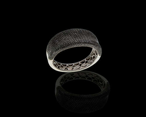 80 grams 18 carat White Gold and Black Diamond by Belagio