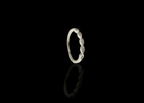 3.6 grams Platinum Diamond Engagement Ring Set