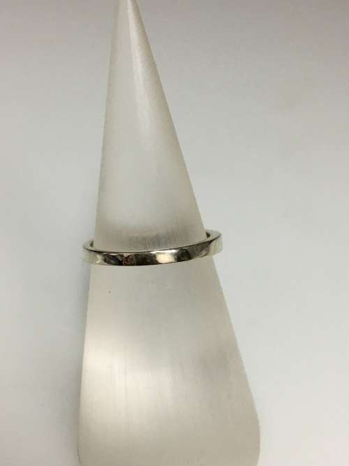 2.1 grams 9 carat White Gold  Diamond Half Eternity Ring (there are 2 of these CI0001538-1)