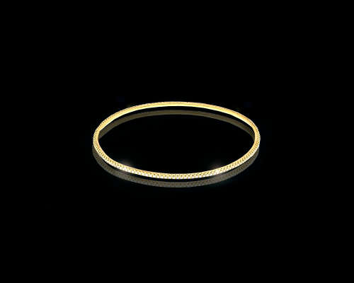 Spectacular Three Colour Gold Diamond Bangles