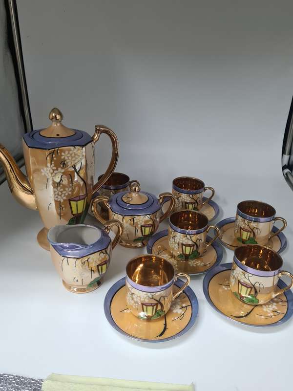 tacita de ceramica china coffee and tea set