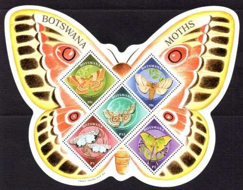 Botswana - 2000 Moths MS MNH SG 920